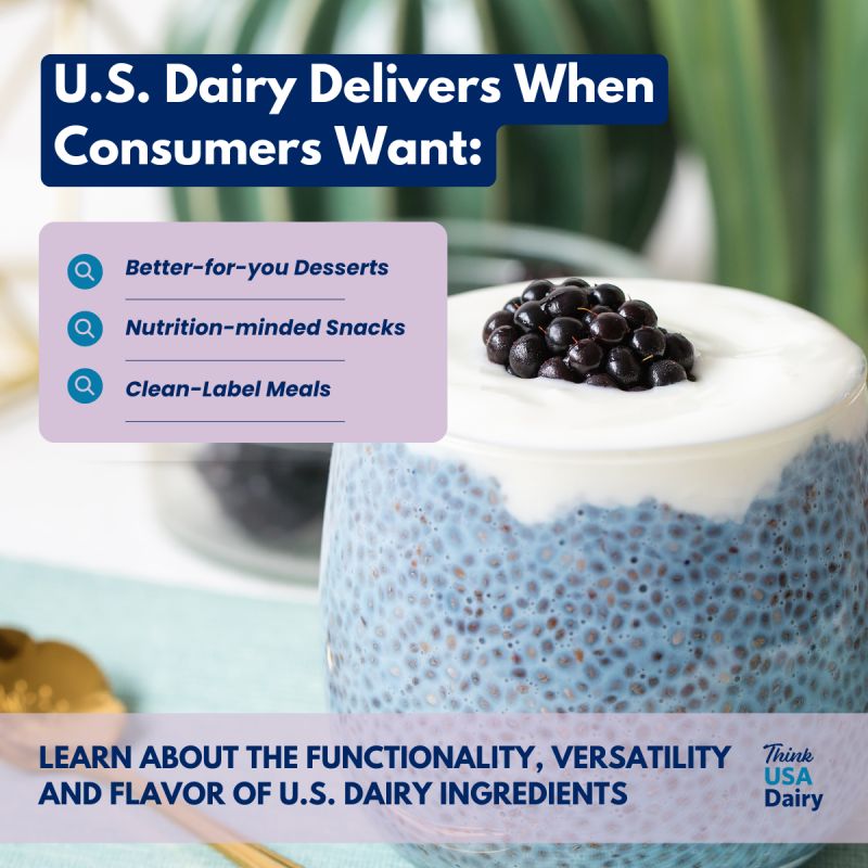 U.S. Dairy Delivers When Consumers Want